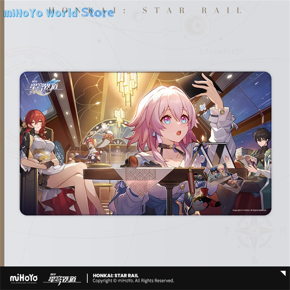 In Stock MiHoYo Official Genuine Game Honkai Star Rail Theme Series Large Mousepad Table Mat Himeko Characters Birthday Gifts