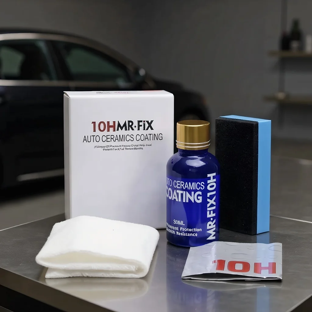 

10H Ceramic Coating Car Liquid - Glass Polishing Wax Super Hydrophobic Paint Anti-Corrosion