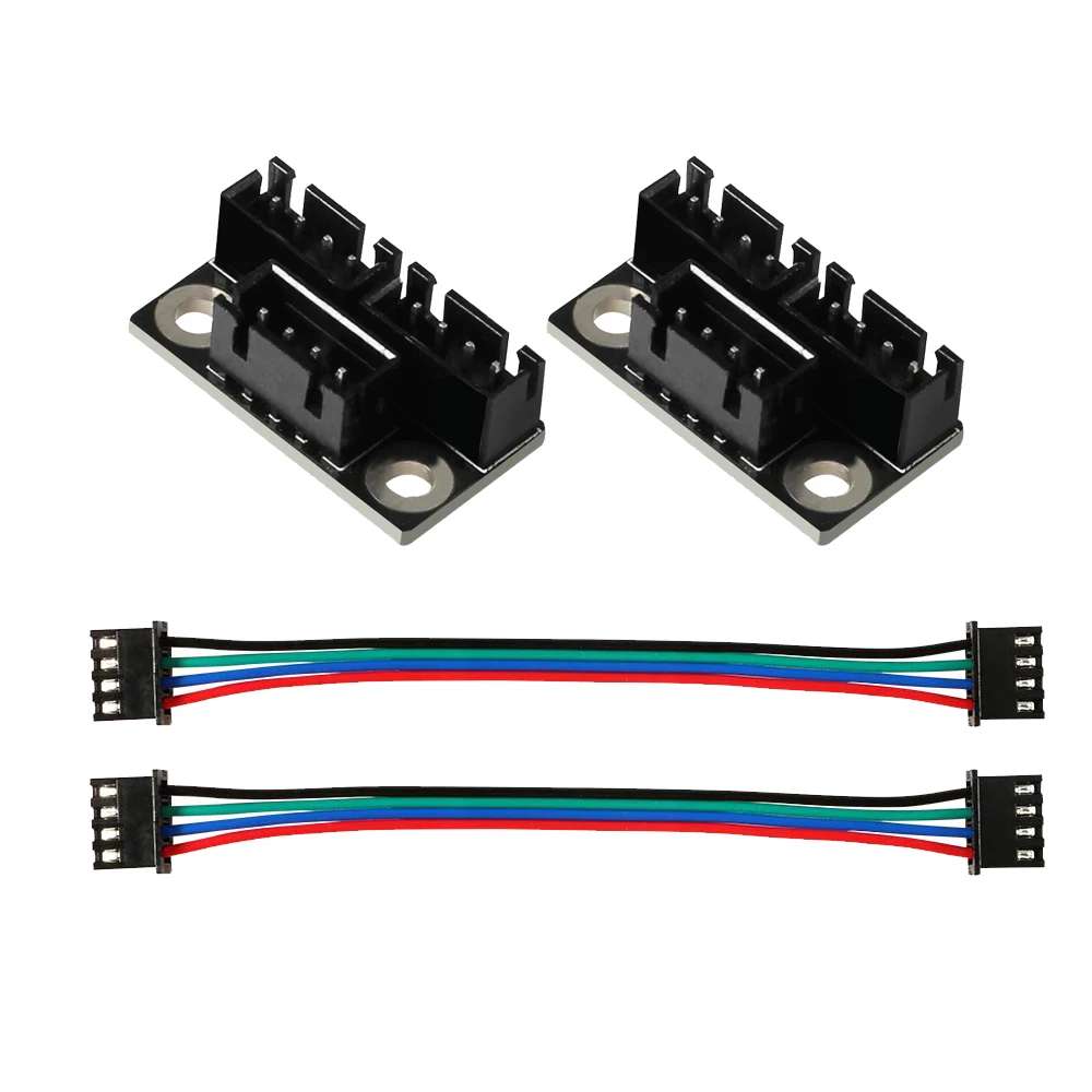 2pcs Stepper Motor Parallel Module with 100mm Cables for Double Z Axis Dual Z Stepping Motors Reprap Prusa Lerdge 3D Printer