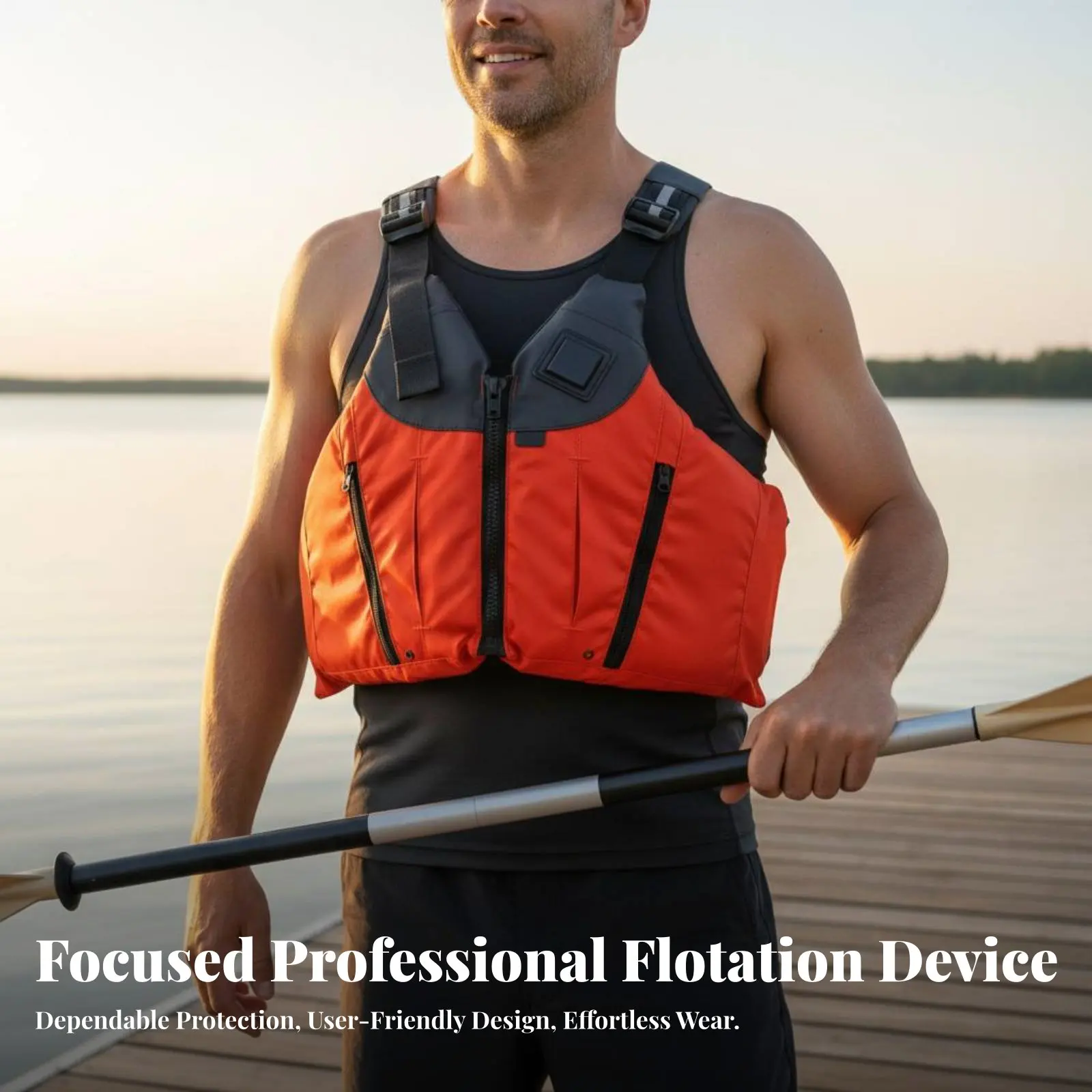 

Жилет для плавания для взрослых с высокой плавучестью, для каякинга, рыбалки и водных видов спорта, регулируемый размер