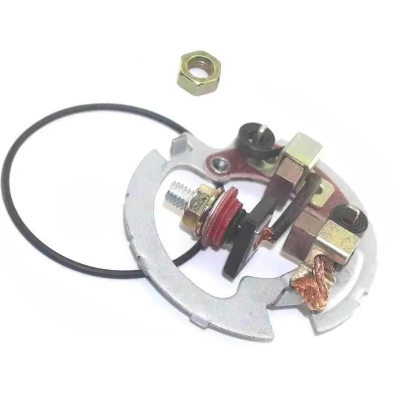 Peças de escova de carbono para arranque de motor de motocicleta, 1 peça para kawasaki vulcan 500 en500 1990-2002 en 500