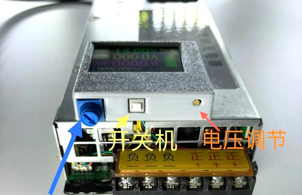 12V LiFePO4 & Li-ion Charger 14.6V/60A/70A - Adjustable RV Battery Charger with Programming & Voltage Stabilization