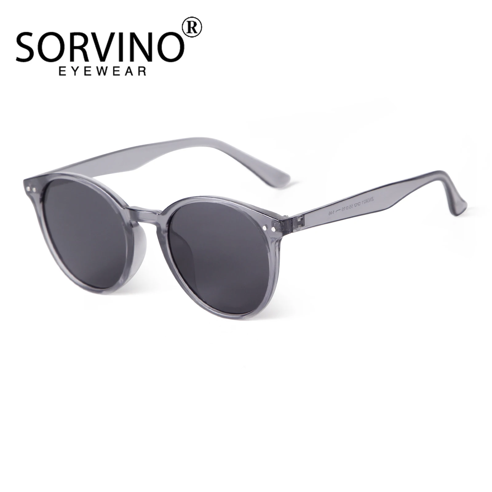 SORVINO Leopard Frame Retro Sunglasses Men Women Round Sun Glasses Classic Green Lens Driving UV400 Vintage Shades Eyewear image 3