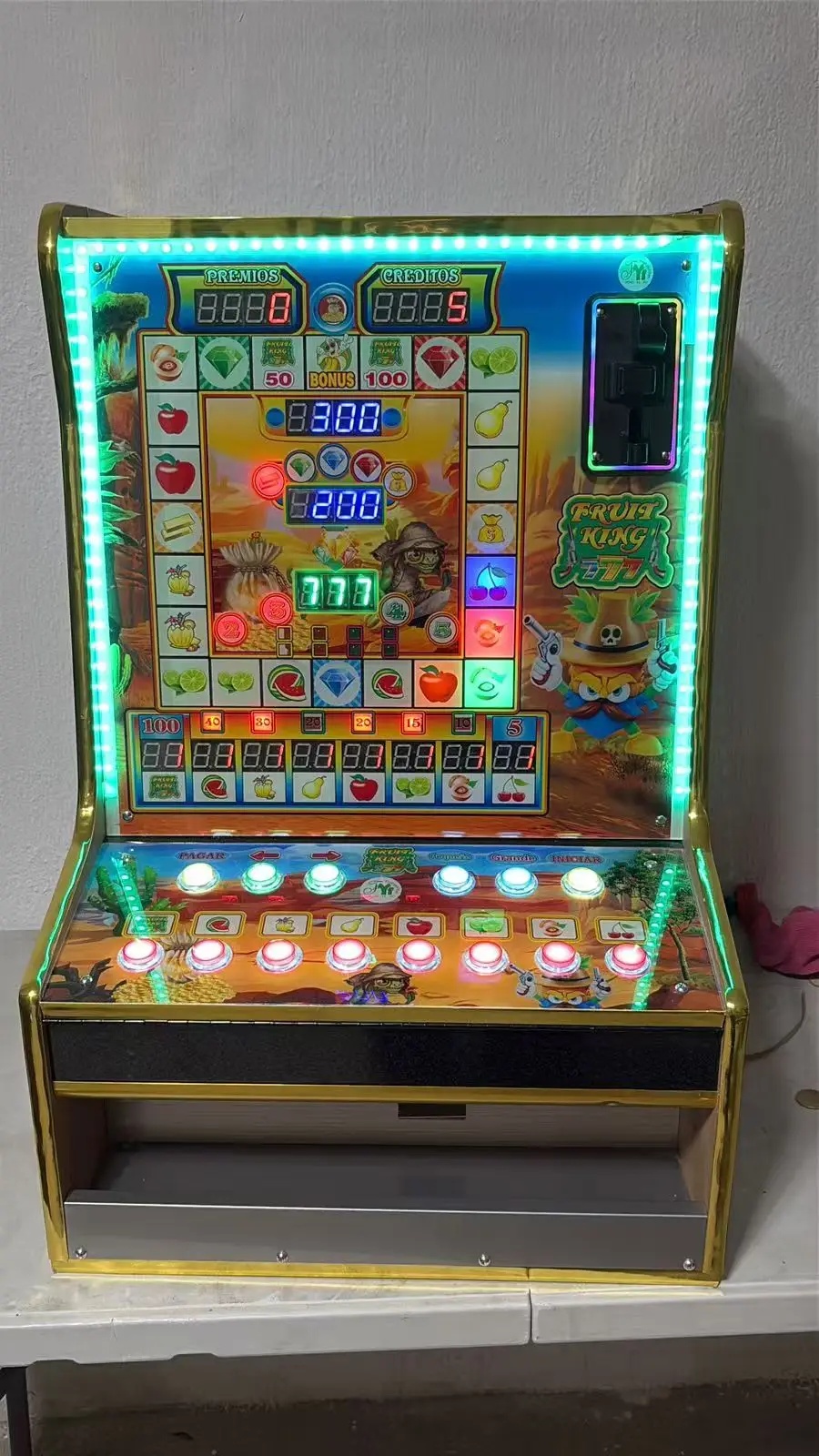 Coin-Operated Game Console Fruit King 1 & Mario Arcade Bonanza Machine PCB Popular Arcade Games