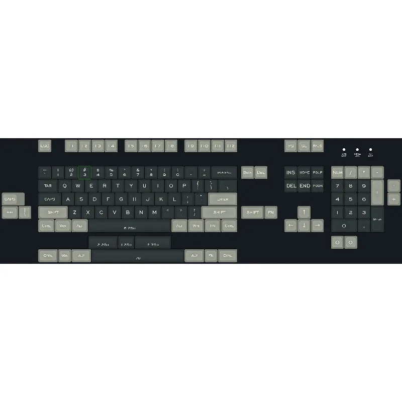 Cherry G80-3000 Wired Single-mode RGB Solder PCB Customized Gaming and Office Machinery Keyboard Accessories Support VIA 108keys