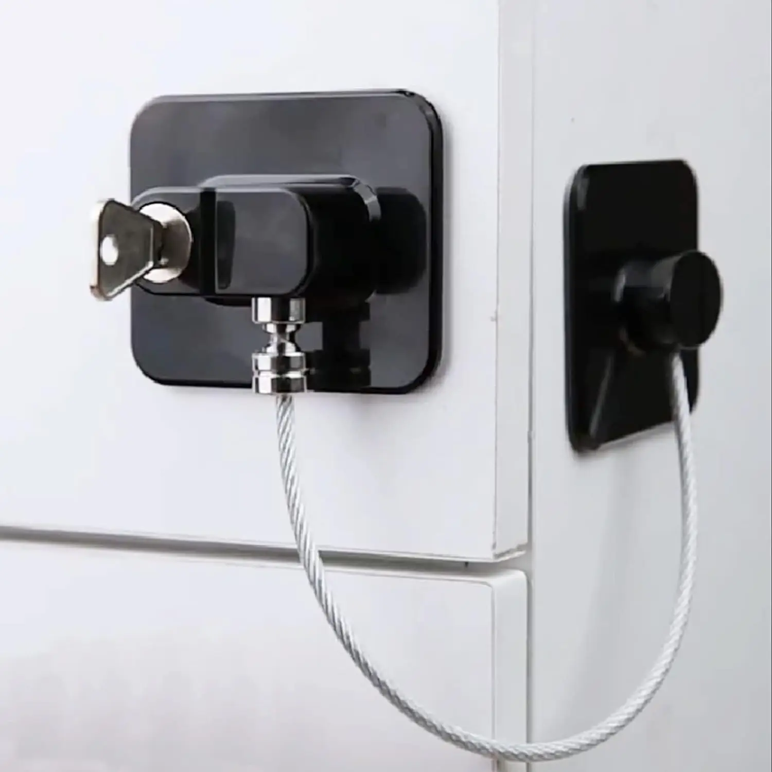 Baby Safety Lock Home Security Protection Window Door Lock Key Children Kids Baby Care Refrigerator Cabinet Lock Drawer