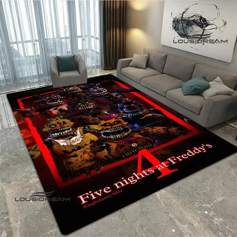 F-Five N-Nights at F-Freddy's carpet kitchen mats Non-slip carpet outdoor carpets area rug Home bedroom decor birthday gift