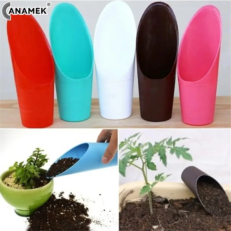 1Pc Soil Plastic Spade Shovel Cup Succulent DIY Bonsai Plant Helper Garden Tool 16 * 6cm/22.5*4.3cm