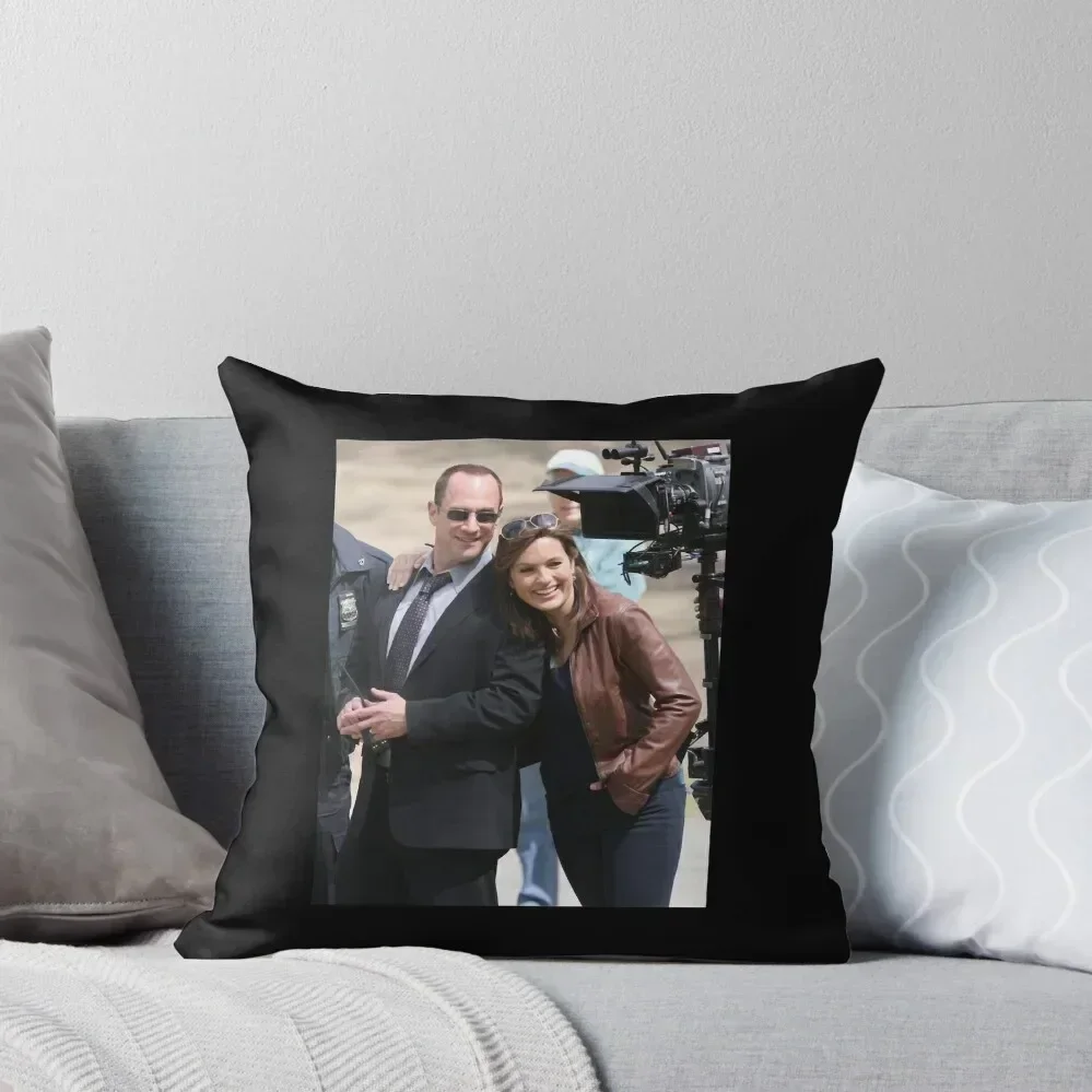 

Gift Idea Olivia And Elliot Gifts For Birthday Throw Pillow Christmas s Covers Ornamental Pillow pillow