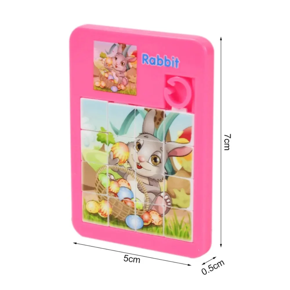 12/24 SZTUK Puzzle Przesuwne Układanki Edukacyjne dla Dzieci ze Zwierzętami, Zabawki Puzzle dla Dzieci, Prezent do Szkoły i Przedszkola, Gry dla Dzieci