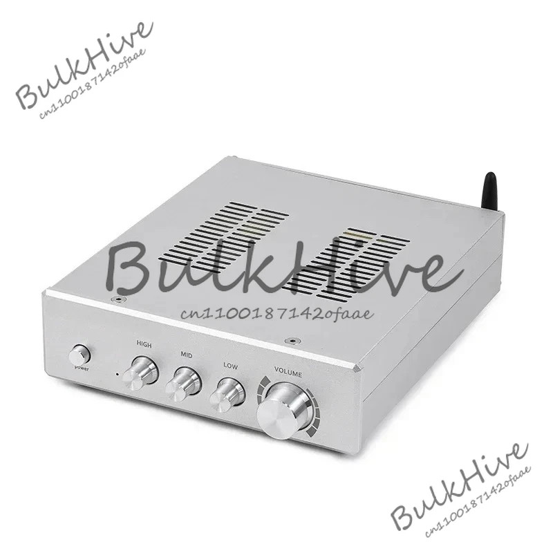 

2020 Breeze Audio Новый HiFi 2,0 класса D Полностью цифровой усилитель TPA3255 Высокая мощность 300 Вт * 2/3 Ом Bluetooth @ 5,0 Черный Опционально