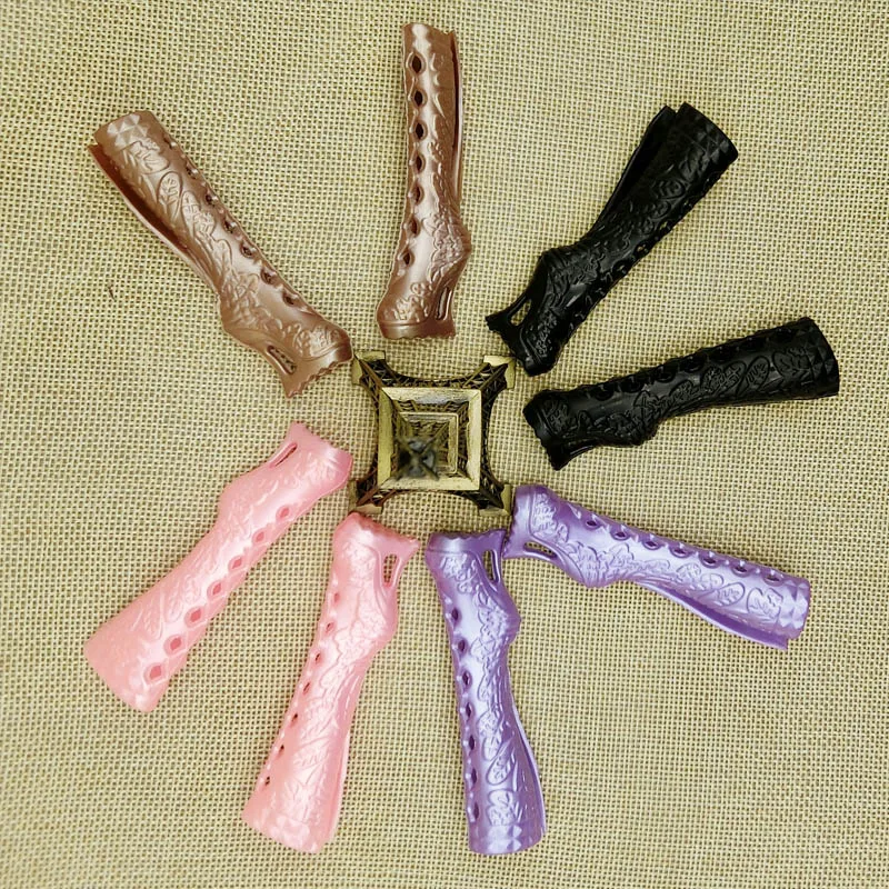 3pairs/lot Mix Colors Hole Design Shoes High Heel Shoes For Monster High Dolls Fashion High Boots For Monster Dolls