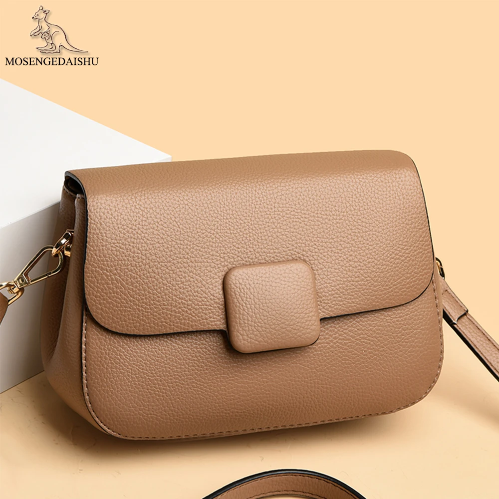 Fashion Luxury Designer High Quality Leather Ladies Shoulder Bag Solid Color New Women Messenger Bags Mini Ladies Mobile Phone