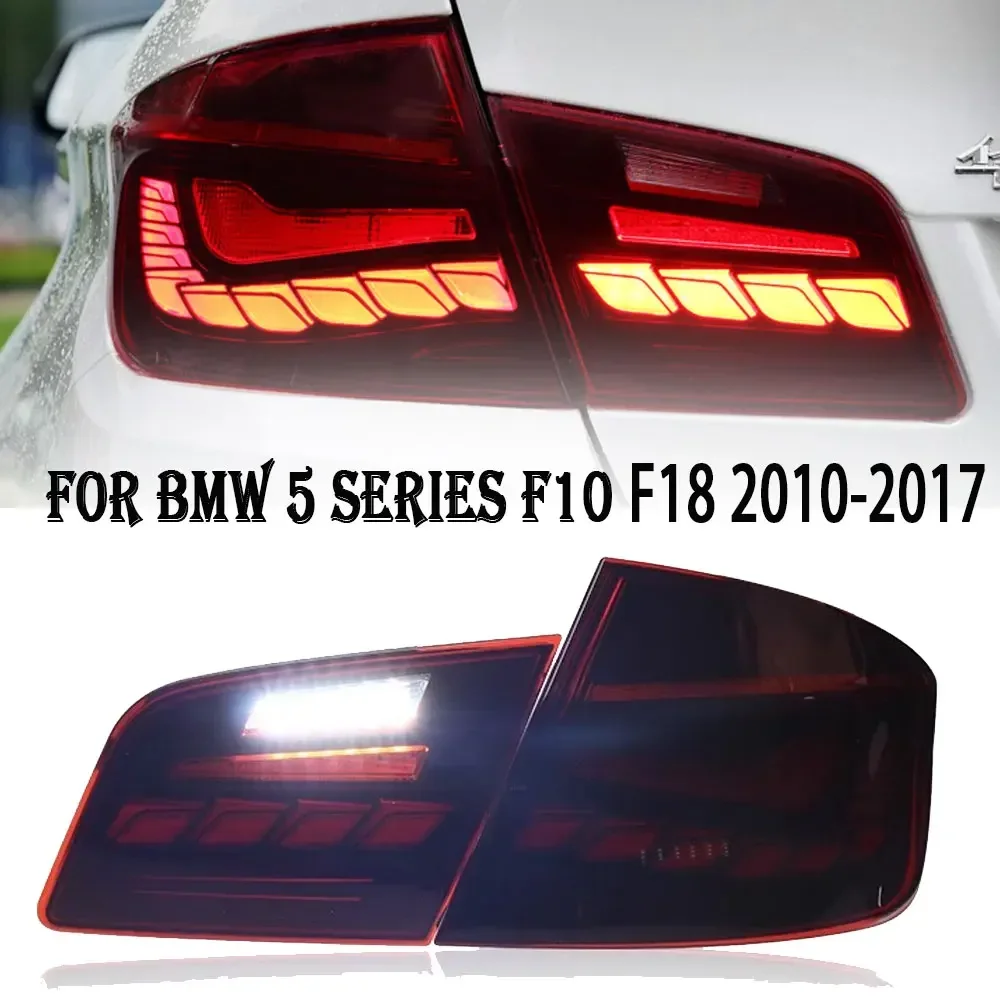 

1 Pair LED Tail Light Assembly for BMW 5 Series F10 F18 2011-2017 Taillights Plug and Play with LED Dynamic Turn Rear Taillights