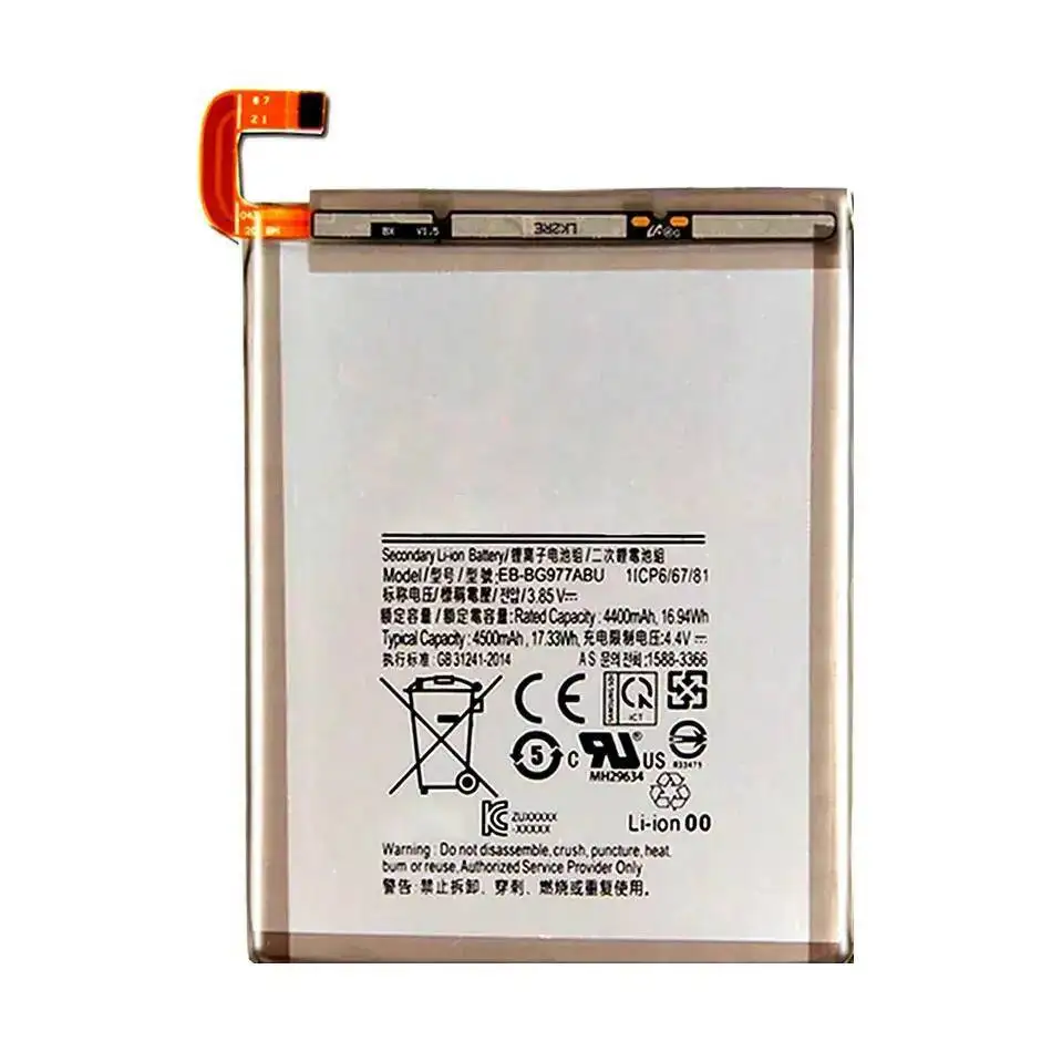 For Samsung Galaxy S10 5G Version X EB-BG977ABU Mobile Phone Battery High Performance 4500Mah