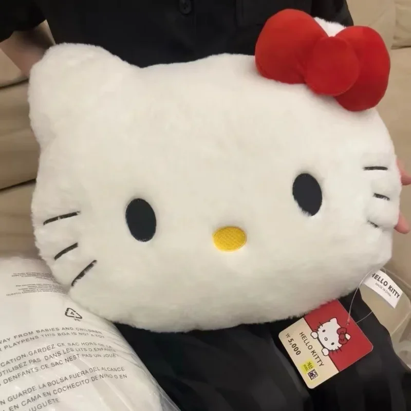 

Аниме Hello Kitty плюшевая кукла милая мультяшная подушка для головы Kawaii диван прикроватная подушка автомобильная подушка подушка для сна игрушечное украшение комнаты
