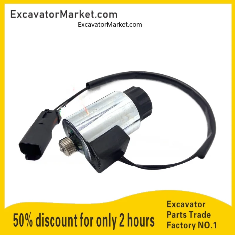 Excavator For Caterpillar cat e330d/336d/340/345/349d/374/390d fan pump solenoid valve 215-3356 excavator