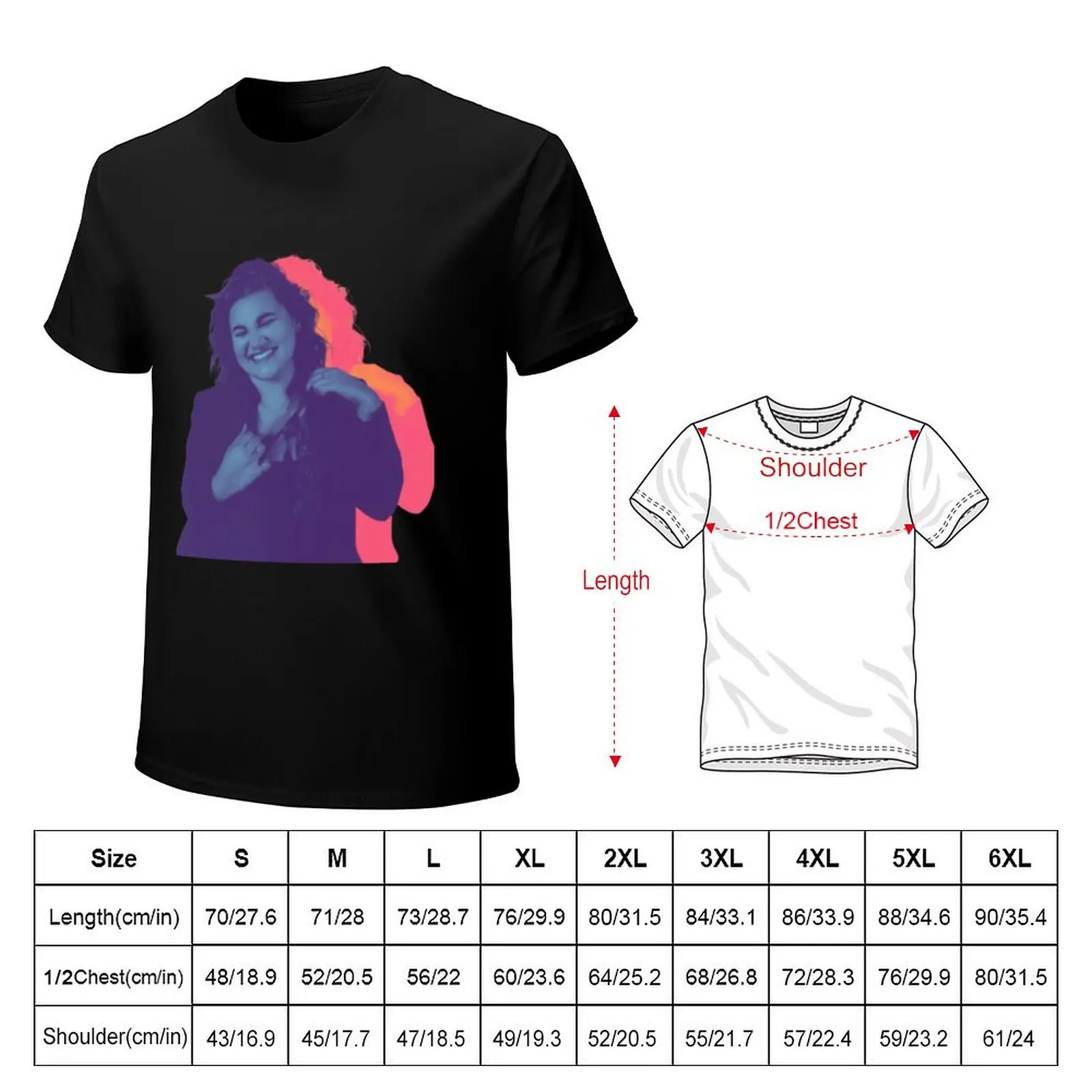 Joey Madison Photo T-Shirt Soft Casual Short Sleeve Cotton Tee