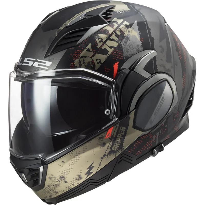 LS2 Valiant II LS2 FF900 Casco de motocicleta Flip 180 grados marcha atrás aventura Moto Casco Modular Casco Moto Casque