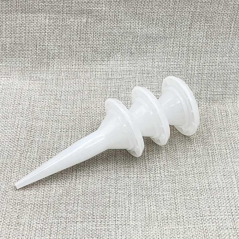 2pcs Structural Glue Nozzle Plastic Universal Caulking Nozzle Glass Glue Tip Mouth Home Improvement Construction Tools