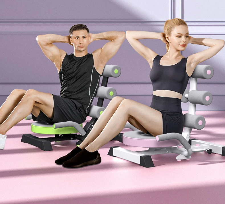 Self-Service Sit-Ups Assisted Multifunctional Abdominal Training Equipment Automatic Rebound Abdominal Exercise Machine