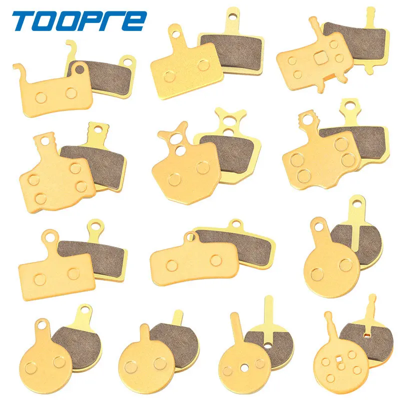 TOOPRE Mountain Bikes Disc Brake Pads  1 pair of all-metal ketone-based high-performance brake pads Bicycle Riding parts