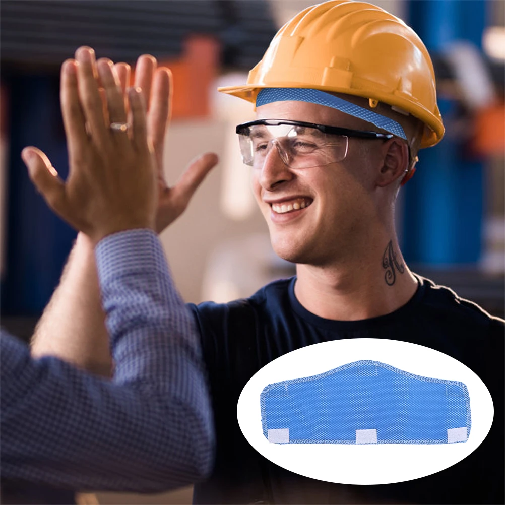 

3pcs Hard Hat Sweatbands Ice Towel Cooling Liner Breathable Sweat Proof Headband Safety Accessories Universal Fit