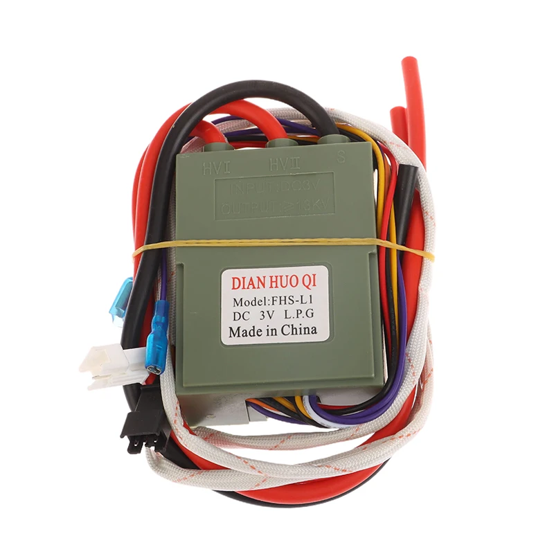 DC 3V Gas Stove Double Ignition With Temperature Control And Display Pulse Igniter 12 Wires For  Gas Water Heater