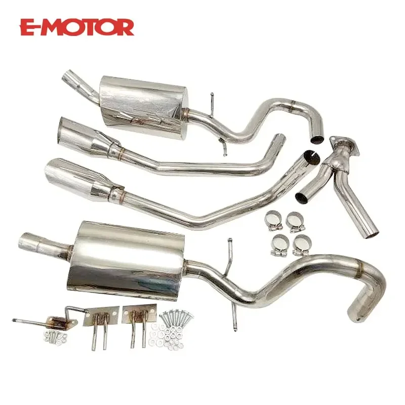 Exhaust Catback Fit for Mustang 99-04 4.6L Dual V6 Only 4