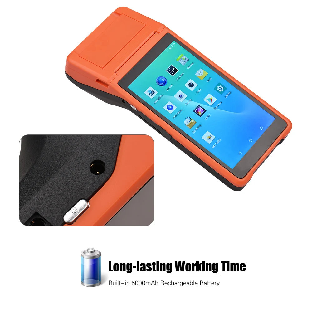 الكل في واحد طابعة المساعد الشخصي الرقمي المحمولة الذكية POS الطابعات اللاسلكية المحمولة وظيفة محطة الدفع الذكية