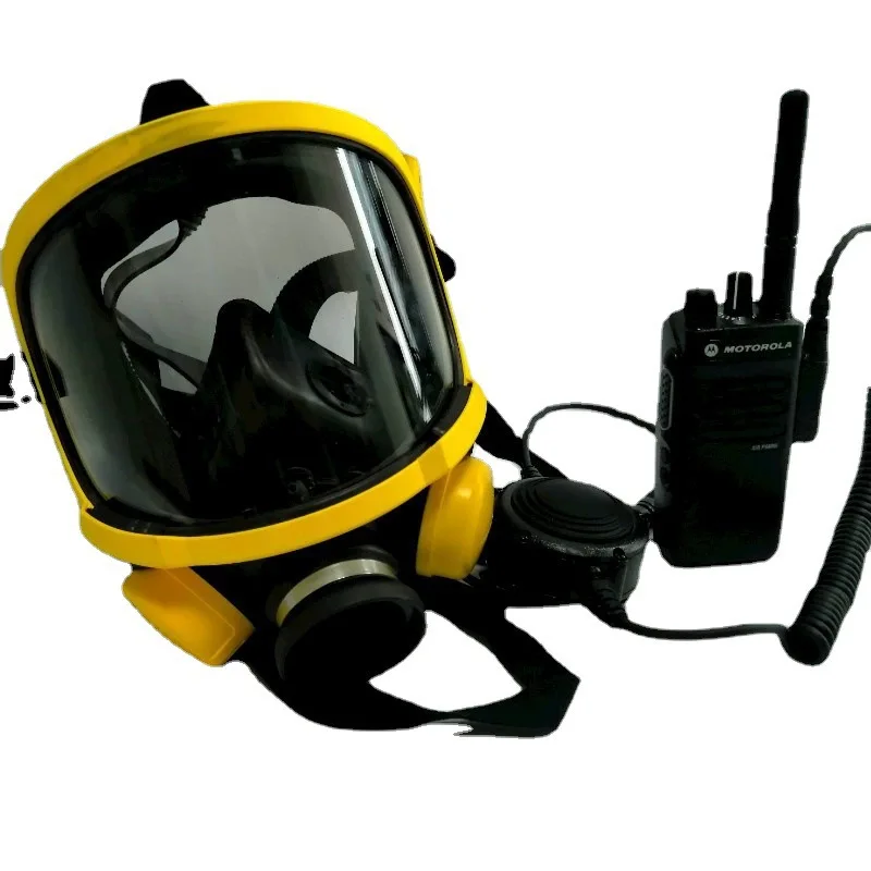 ES 200 PANO ligent fire communication amplification mask, respirator mask communication system.