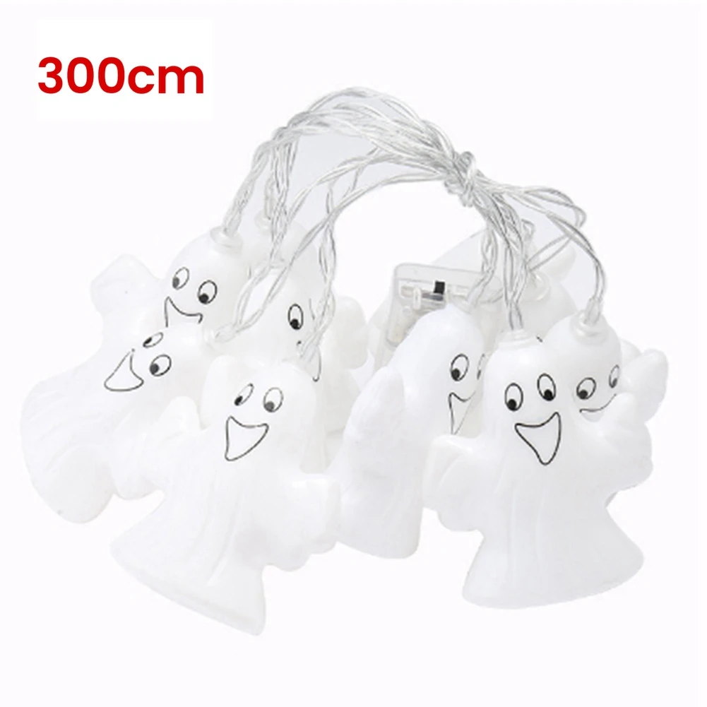 A71P هالوين سلسلة ضوء ضوء الليل شبح صغير ضوء الليل سلسلة صغيرة ضوء لجميع القديسين ديكور 3 متر + 20LED #5