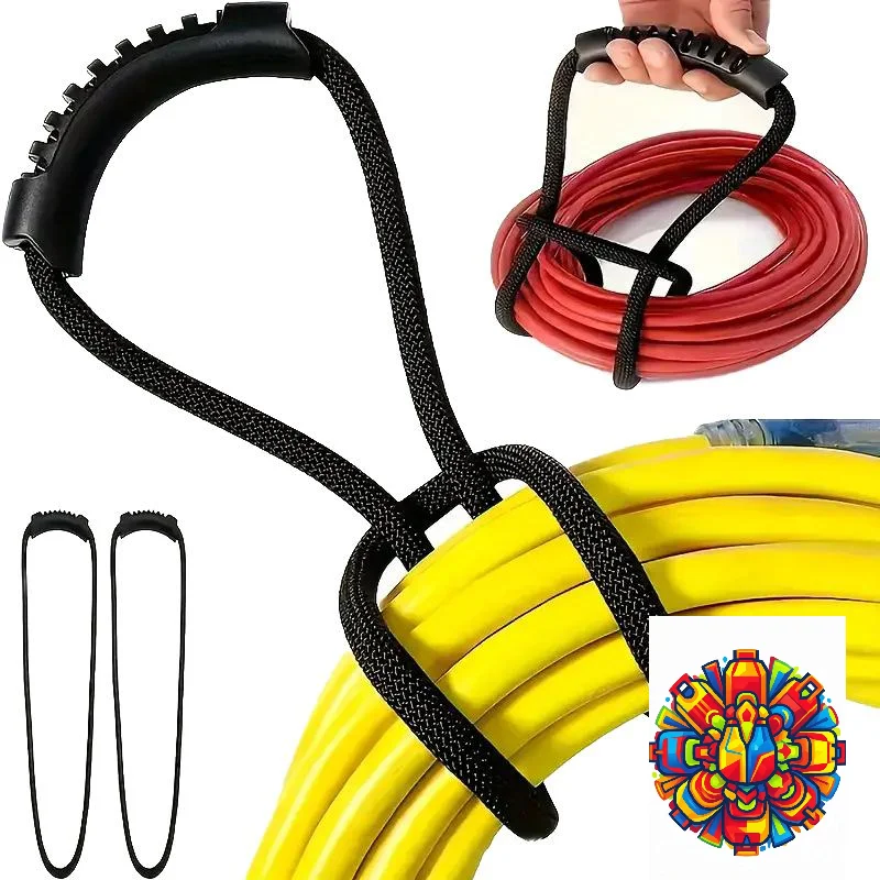 Multipurpose Home Garage Boat RV Accessories Versatile Storage Strap With Handle Ideal Organizer For Hoses Cords