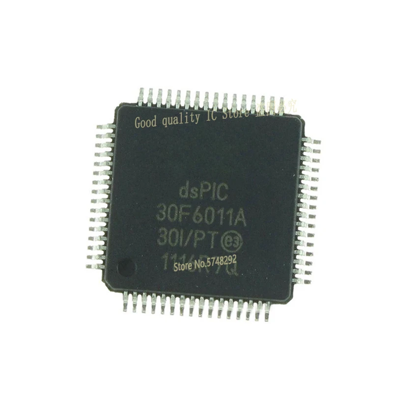 1PCS/LOT DSPIC30F6011A-30I/PF DSPIC30F6011A 30F6011A  DSPIC30F6011 TQFP64 PIC30F6011A 100% new imported original IC