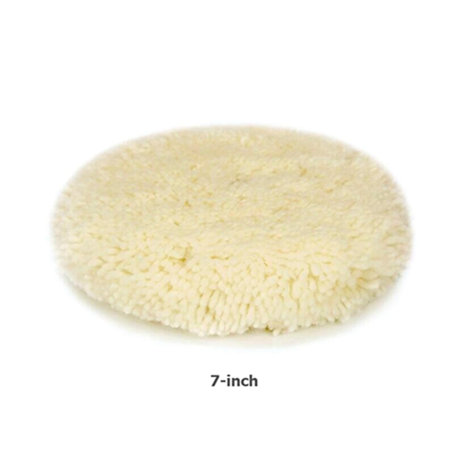 2 قطعة 3/4/5/6/7 بوصة ألواح التلميع الصوف الطبيعي لوحة التلميع عدة تلميع القرص ل مجمع قطع سيارة جمال الجسم إصلاح