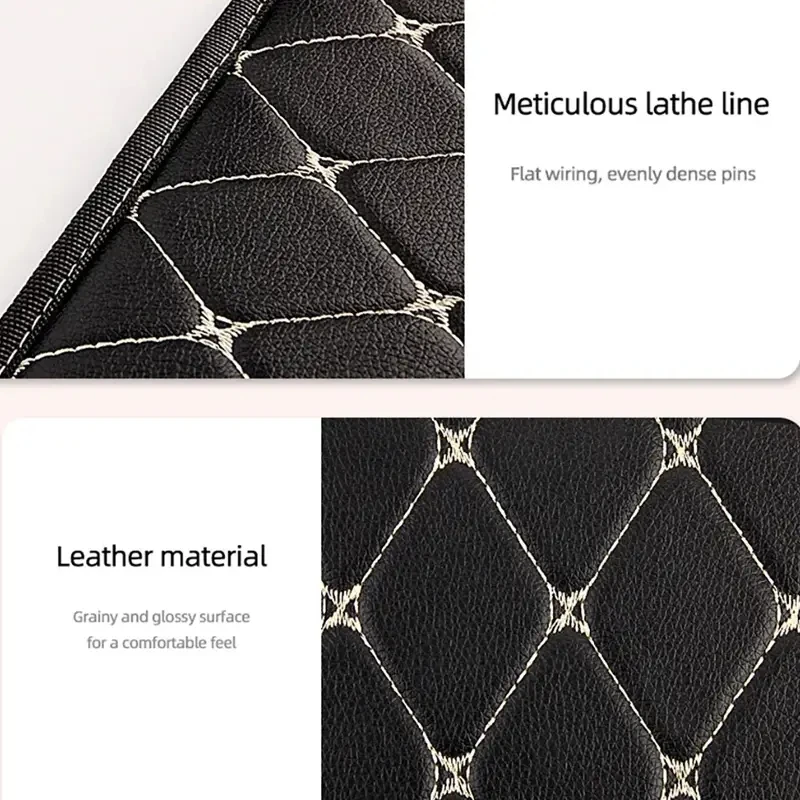 30 سنتيمتر صندوق تخزين صندوق السيارة سيارة بولي Leather الجلود جذع صندوق تخزين سيارة متعددة الاستخدام تخزين سيارة جذع حقيبة صندوق تخزين السيارات سيارة الداخلية