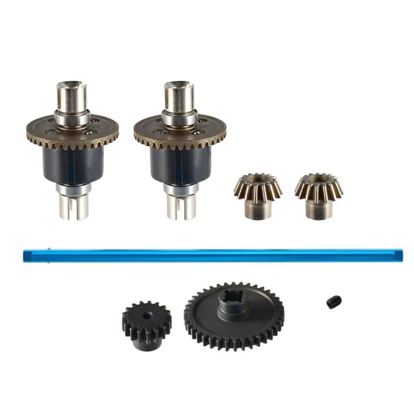 

Differential Metal for Wltoys XKS 1/18 RC Car 38T Gear 17T Gear Drive Shaft Steering Hub Differential Gears Worn Gear