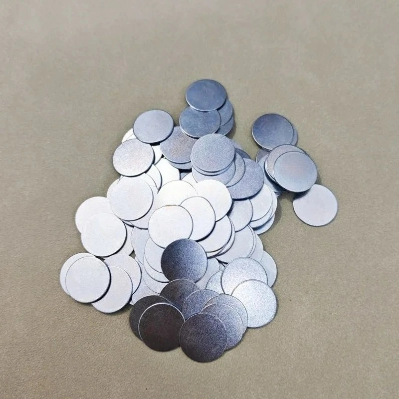 Feuille de fer ronde Ultra-fine, 100 pièces, plaque de fer circulaire, feuille de fer galvanisée, aimant antirouille, peut attirer 0.3mm 0.5mm 0.8mm 1mm