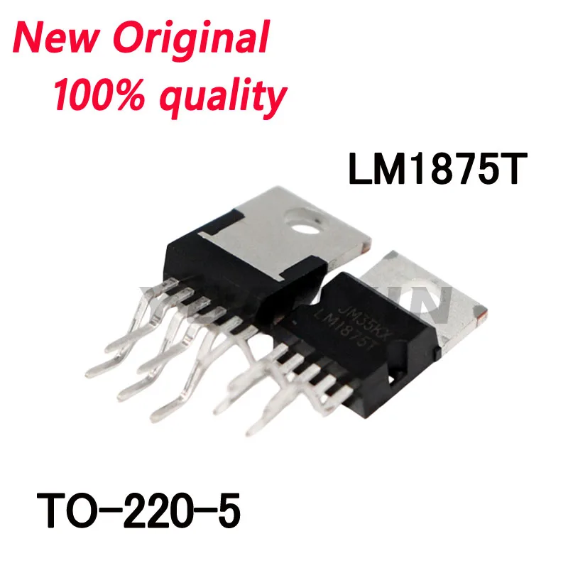 （5/pieces）New Original LM1875T LM1875 TO-220-5 20W audio power amplifier In Stock