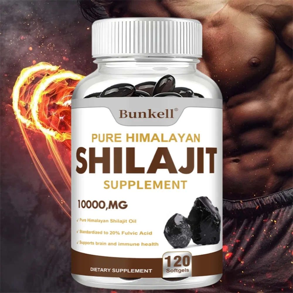 Himalaya Shilajit - Rich in Trace Minerals Fulvic Acid for Energy,Muscle Strength Immunity, Endurance