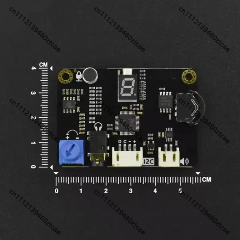 Playback Module DFRobot, Serial Audio Recording Broadcast Accessory for Student Coding Voice Interaction Electronic Experiment
