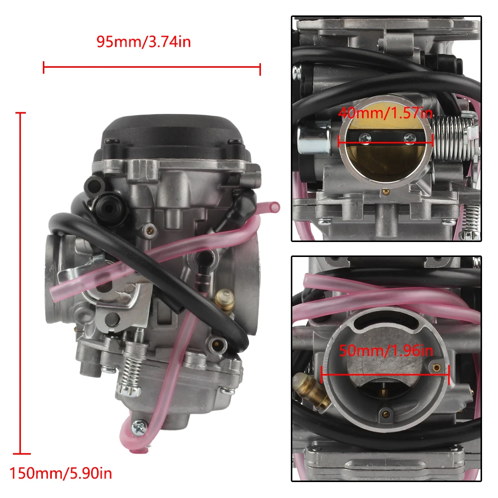 225cc ATV for Yamaha Motorcycle Carburetor TTR250 TTR 225 5FG149010000 XT225 1999 To 2004 Tuning Enduro Motocross Modified Parts