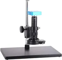 2025 Real Picture 34MP 2K 1080P 60FPS USB Industrial Digital Video Soldering Microscope Set with 180X C-Mount