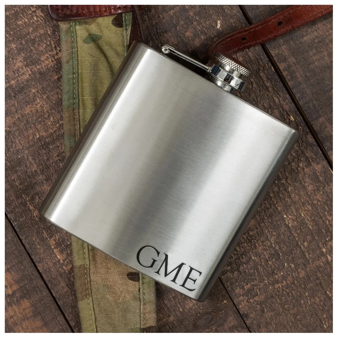 Personalized FLASK for Men FUNNEL Set Custom Engraved Groomsmen Fathers Day Gifts for Dad Him Boyfriend Groomsman Bachelor Fathe