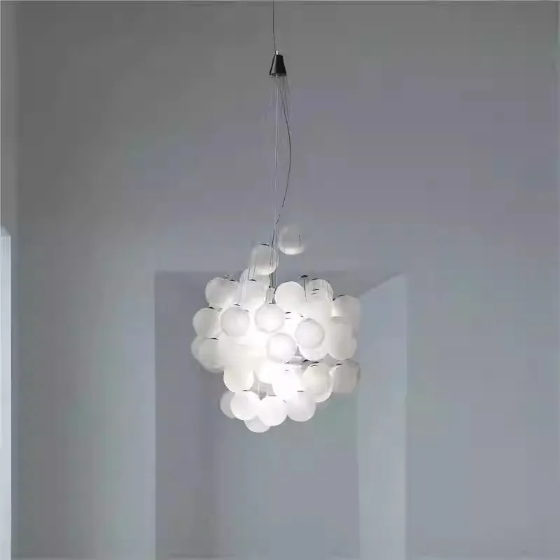 

Bubble Ball Chandelier Villa Living Room Dining Room Cafe Balloon Staircase Glass Chandelier