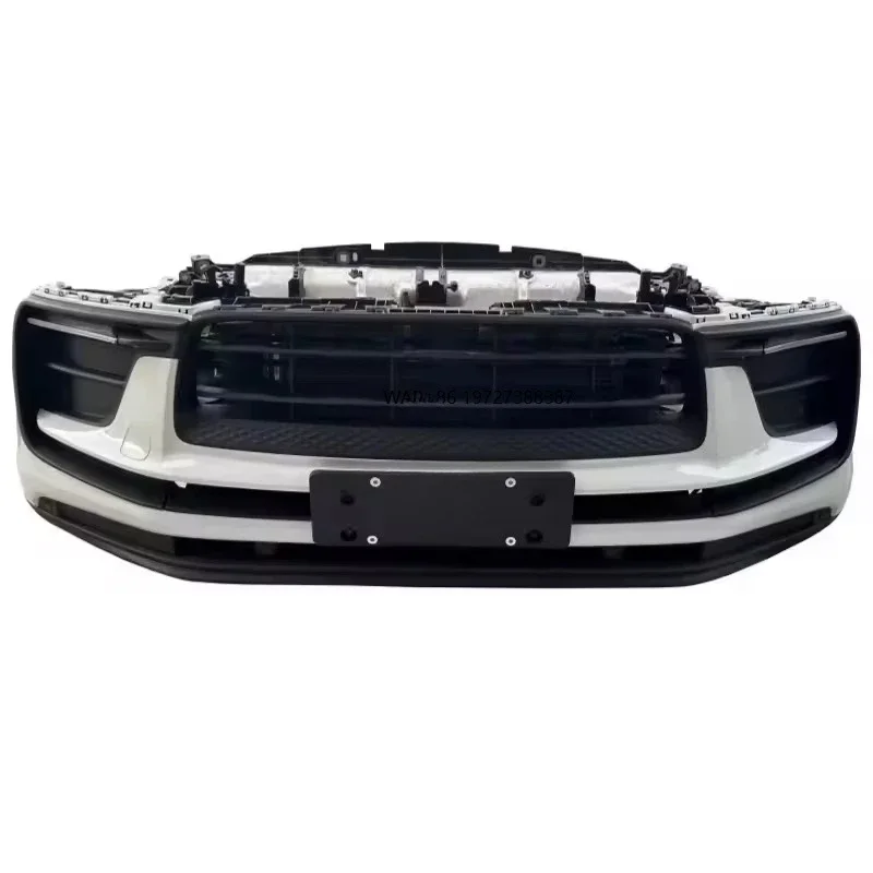 for Macan 95B Front Bumper Assembly Replacement Kit-Front Nose & Skirt Components
