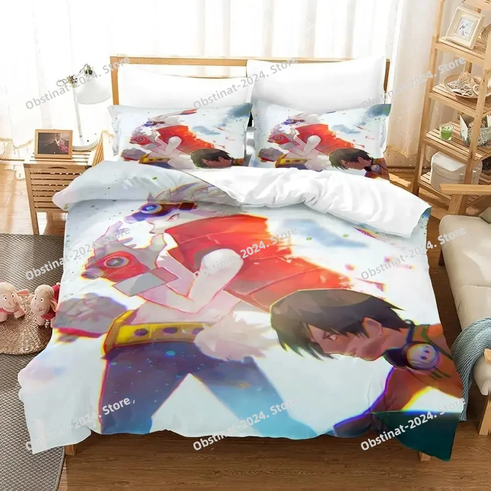 

3d Print Summer Wars King Kazma Bedding Set Printed Duvet Cover Pillowcase Single Double Style Queen King Size Sets