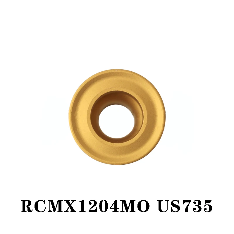 RCMX1003MO RCMX1204MO RCMX1606MO US735 100% Original Carbide Inserts RCMX 1003 1204 1606 Lathe Cutter For Stainless RCMX1003 CNC