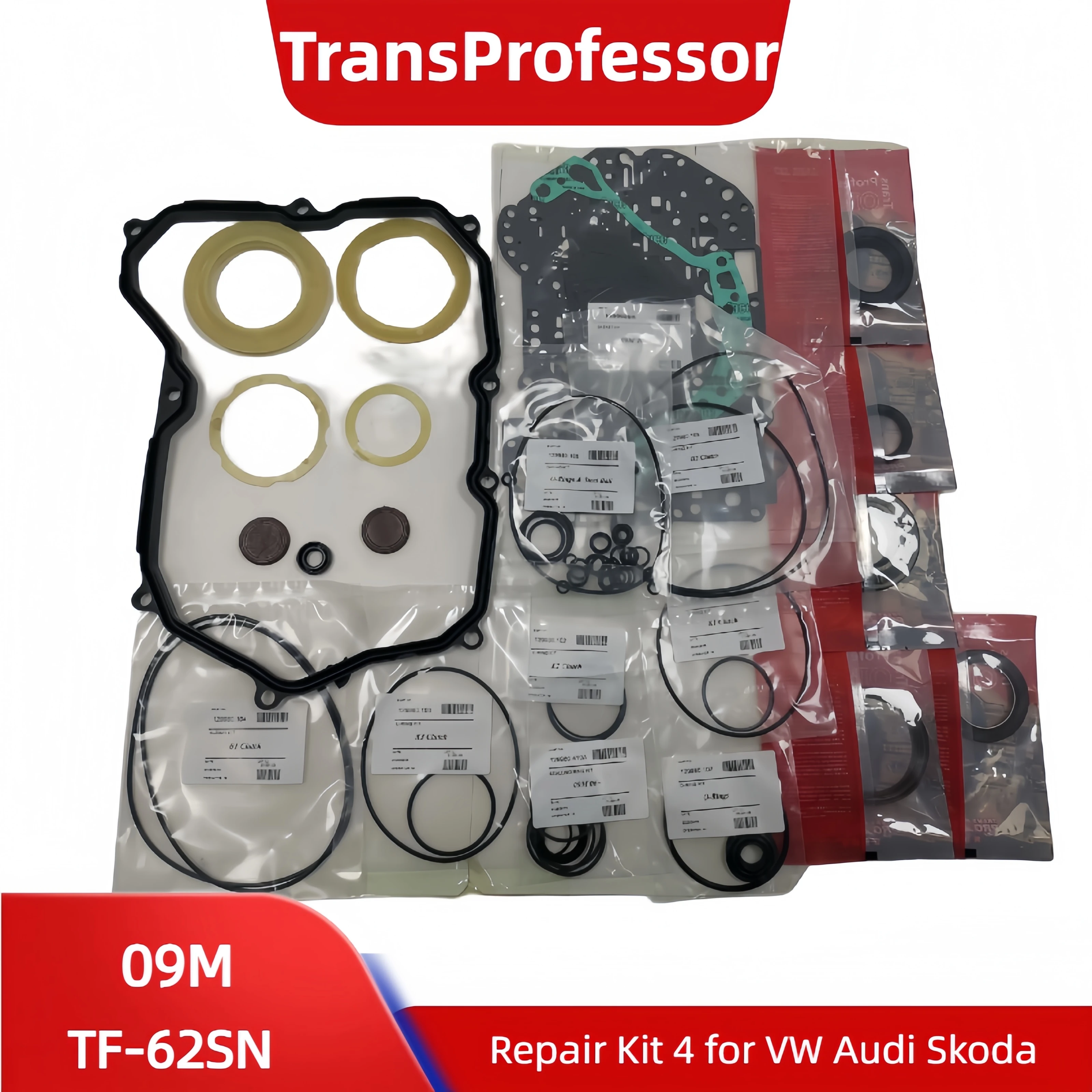 09M TF-62SN Transmission Repair Rebuild Overhaul Kit  for VW Tiguan Audi Skoda OHK Rebuild Set Gaskets Oil Seals Auto
