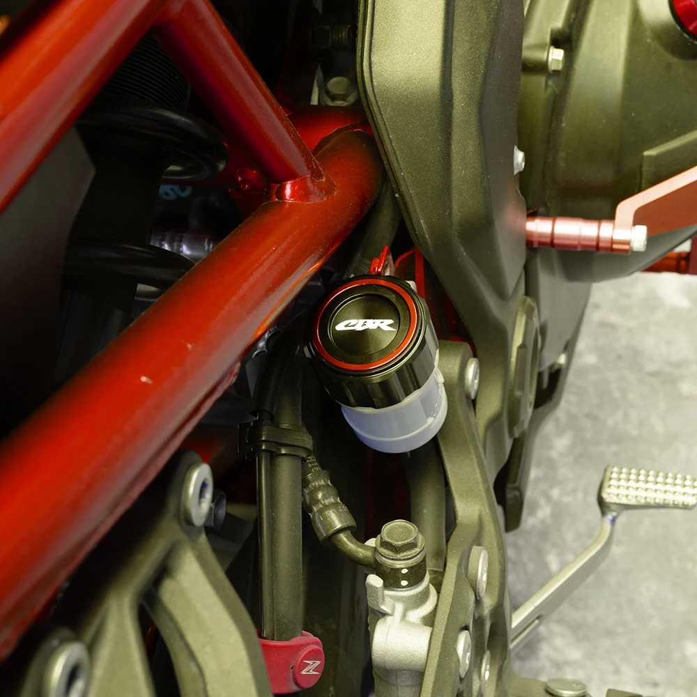 For HONDA CBR1000RR CBR1000 RR CBR 1000 RR 2004-2019 Motorcycle front and rear brake reservoir cover oil injection port oil cap